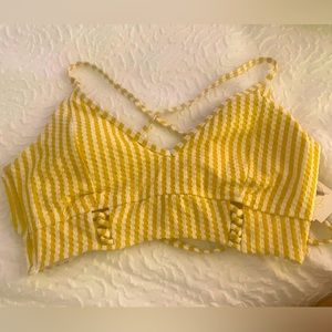 NWT - 3 pieces! Yellow Bikini with extra bottoms -jessica simpson